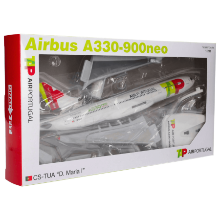Herpa Snap-Fit Flugzeugmodell TAP Air Portugal Atlantic Airbus A330-900neo (1:200)